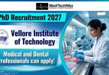 VIT PhD Recruitment 2027 | Medicine & Dentistry Candidates | Apply Now! VIT PhD Recruitment 2027 for Biomaterials PhD and regenerative engineering research through VITREE 2027 at VIT Vellore