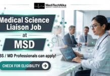 Medical Science Liaison Job at MSD | MBBS / MD Professionals are Welcome! Medical Science Liaison (Oncology) at MSD