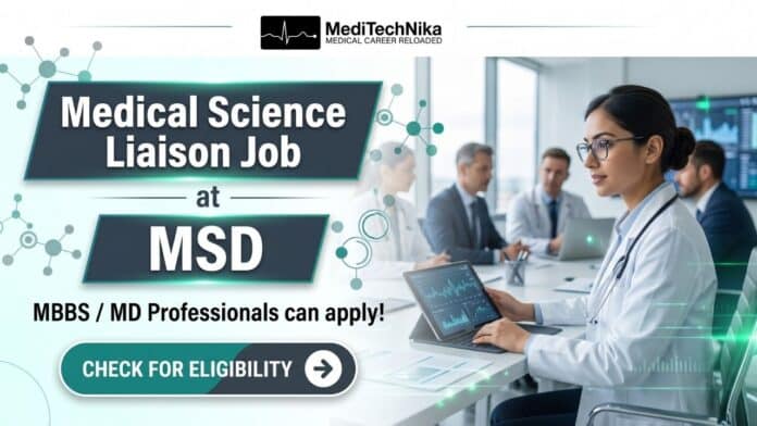 Medical Science Liaison (Oncology) at MSD