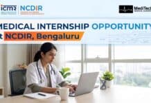Medical Internship at NCDIR | ICMR Internship Opportunity for PG Students | Apply Now! Medical Internship at NCDIR under ICMR NCDIR Recruitment for postgraduate students seeking Medical Internship in India