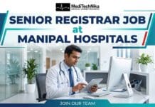 ₹1,50,000 Stipend for Spine Anaesthesiology Fellowship Opportunity at Manipal Hospital! Senior Registrar Job at Manipal Hospital Bengaluru | Manipal Hospital Careers | Jobs in Bengaluru for Anaesthesiologists