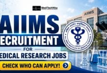 AIIMS Recruitment for Medical Research Jobs in New Delhi | Work on a Project Funded By Ministry of Health and Family Welfare! AIIMS Recruitment for Medical Research Jobs. Work on a project funded by the Ministry of Health and Family Welfare.
