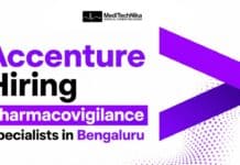 Accenture Hiring Pharmacovigilance Specialists in Bengaluru | Corporate Job Openings for Doctors! Explore Pharmacovigilance Jobs in Bengaluru at Accenture for MBBS/MD professionals with 3–7 years’ experience in drug safety review.