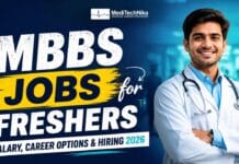 MBBS Jobs for Freshers in India: Salary, Career Options & Where to Apply in 2026 Explore MBBS jobs in India for freshers, including salary information, clinical and non-clinical career options, eligibility requirements.