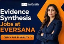 Evidence Synthesis Jobs at EVERSANA | Medical Professionals Apply Now! Apply for the EVERSANA evidence synthesis job in Pune. Lead literature reviews and HTA projects with a global life sciences team.