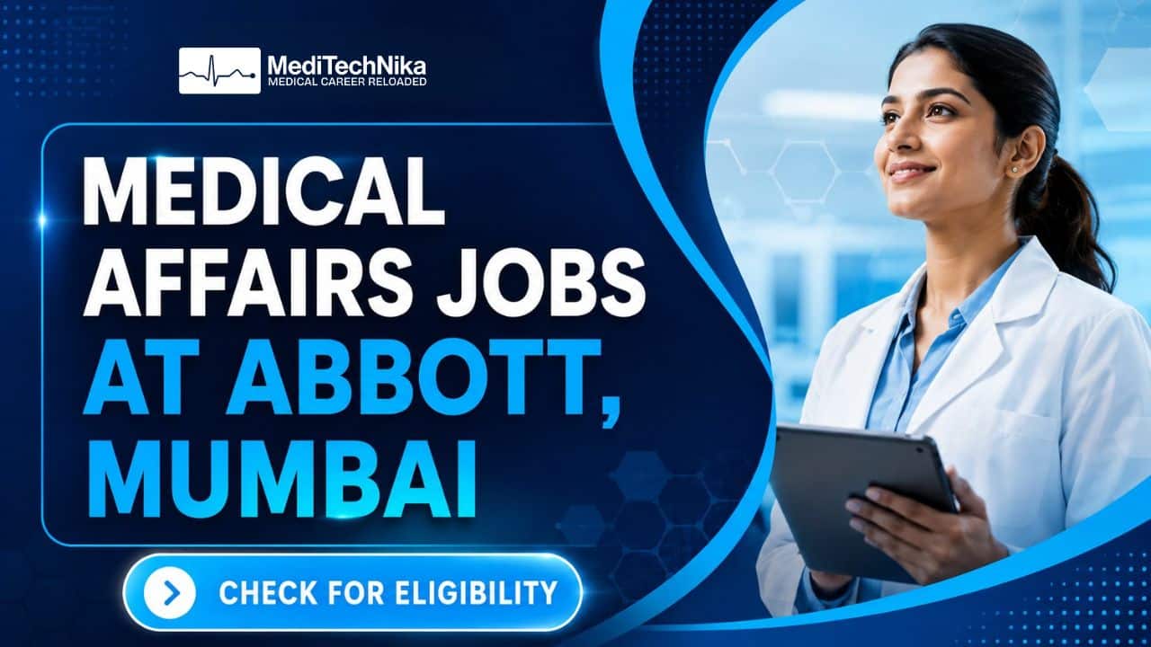 Exciting Medical Affairs Jobs at Abbott, Mumbai Medical Professionals Are Welcome! Medical Affairs Jobs at Abbott, Mumbai. Review this Regional Manager role, eligibility requirements, responsibilities, and application link.