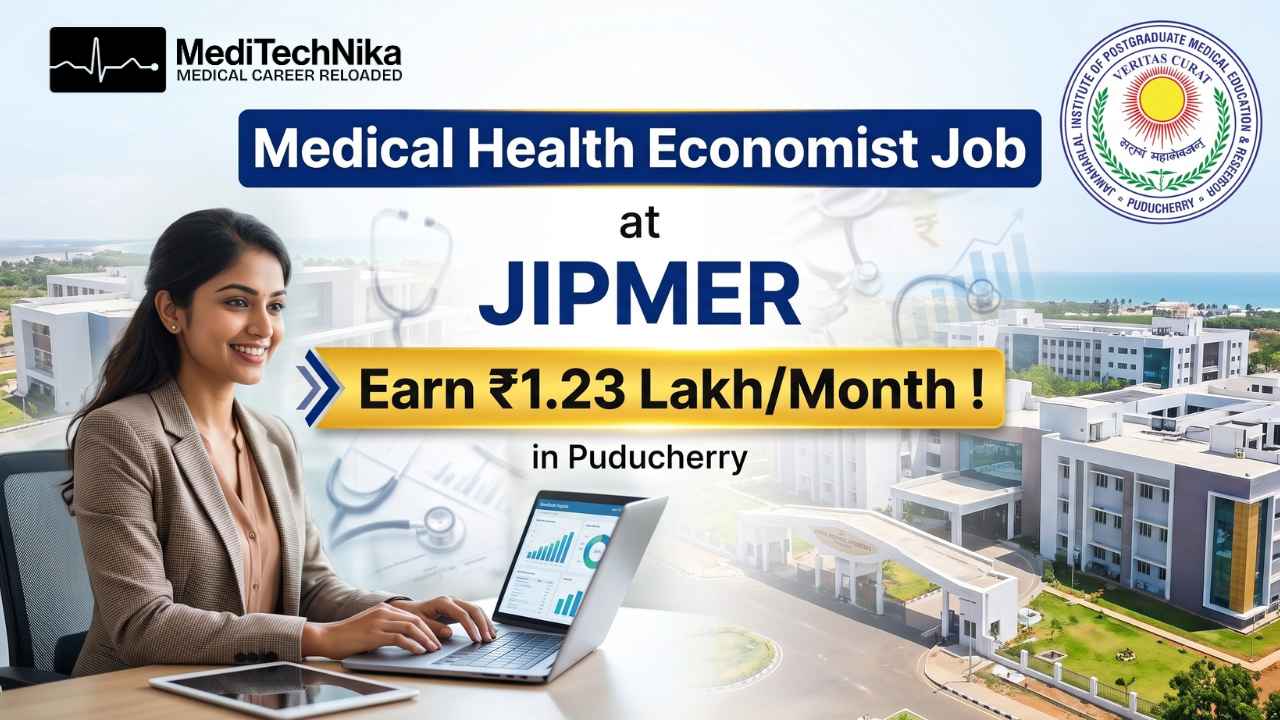 Health Economist Job at JIPMER | JIPMER Recruitment | Medical Jobs in India Health Economist Job at JIPMER | JIPMER Recruitment | Medical Jobs in India