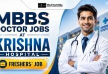 Freshers Job Alert: MBBS Doctor Jobs at Krishna Hospital | Apply Today! MBBS Doctor Jobs at Krishna Hospital. MBBS Jobs in Cuddalore. Apply for the Duty Doctor Jobs in Tamil Nadu.