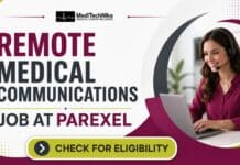 Remote Medical Communication Jobs at Parexel | Medical Professionals Are Welcome! Explore Parexel careers in India for remote medical communication jobs. Check eligibility, key duties and application details.