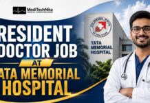 Resident Doctor Job at Tata Memorial Hospital | Salary Upto Rs. 1.33 Lakh/Month Resident Doctor Jobs at Tata Memorial Hospital: Walk-in on 25 August 2026 for Anaesthesiology, Critical Care & Pain roles in Mumbai.