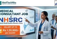 Earn up to ₹1,20,000/-month as a Medical Consultant Job at NHSRC | Apply Now! Medical Consultant Job at NHSRC for Consultant Tribal Health under NHSRC Recruitment 2026
