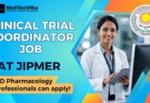 Clinical Trial Coordinator Jobs at JIPMER | Multiple Sclerosis Research | Apply Now! Clinical Trial Coordinator Jobs at JIPMER under JIPMER Recruitment for Multiple Sclerosis research