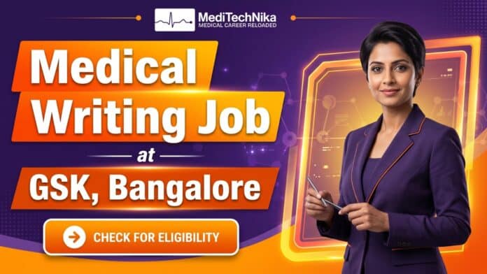 Medical Writing Jobs at GSK for Director Medical Writing Asset Lead in Bengaluru