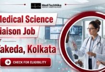 Medical Science Liaison Job at Takeda, Kolkata | MD/PharmD Professionals are Welcome! Medical Science Liaison Job (MSL) at Takeda, Kolkata