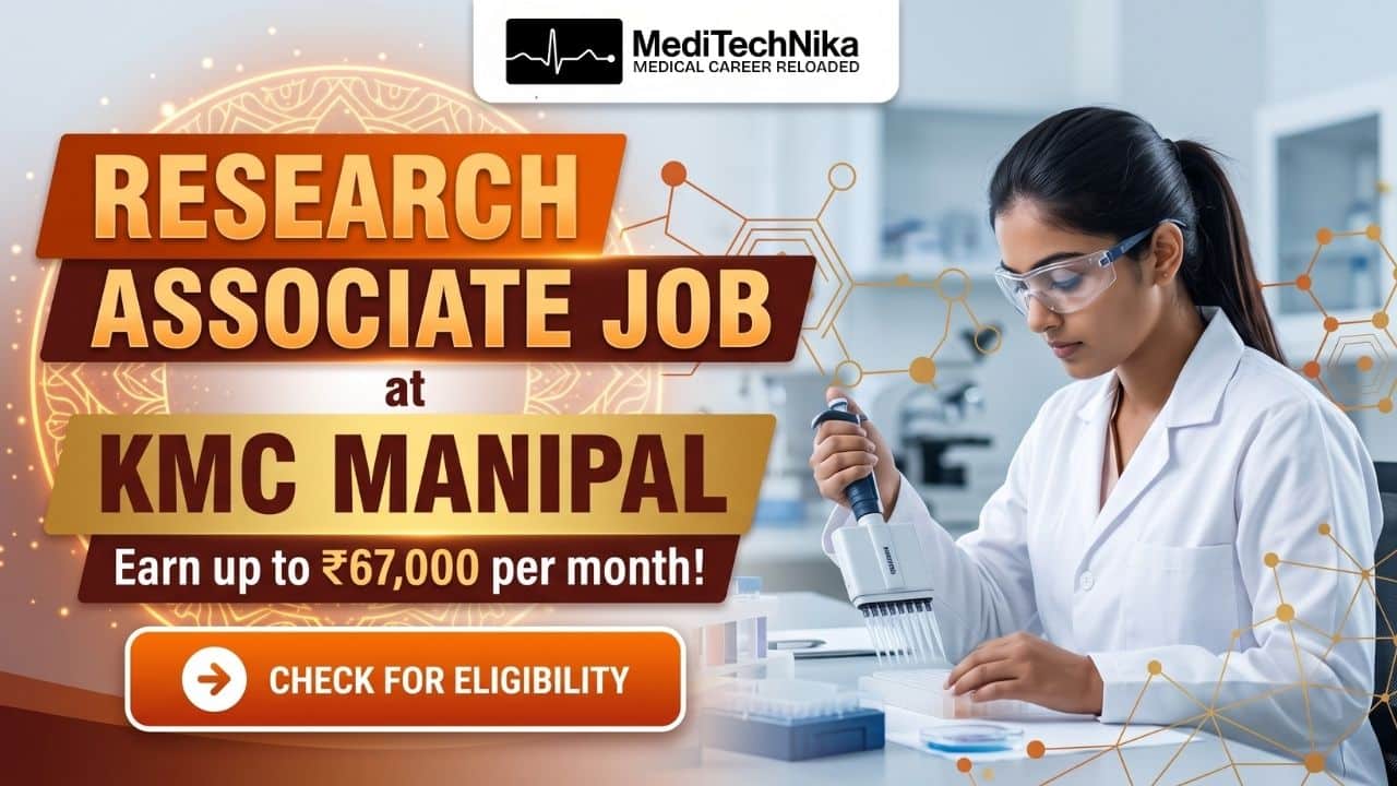 Research Associate Job at Kasturba Medical College, Manipal Research Associate Job at Kasturba Medical College, Manipal