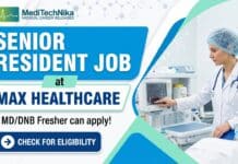 MD/DNB Anaesthesiology with 0–3 Years Experience? Max Healthcare Is Hiring! | Apply Now to know more! Senior Resident Job at Max Super Speciality Hospital