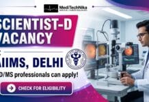 Earn ₹1.18 Lakh/Month as a AIIMS Scientist | MD/MS Ophthalmology Professionals are Welcome! Scientist-D Vacancy at Dr. Rajendra Prasad Centre for Ophthalmic Sciences, AIIMS
