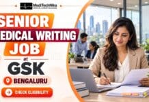 Medical Writing Job at GSK, Bengaluru | PharmD Professionals can apply! Medical Writing Job at GSK Bengaluru for Director Medical Writing Asset Lead
