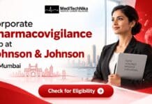 Corpoate Pharmacovigilance Job at Johnson & Johnson, Mumbai | Apply! Corporate Pharmacovigilance Job at Johnson & Johnson. Medical Professionals Apply for the Pharmacovigilance Jobs in Mumbai.