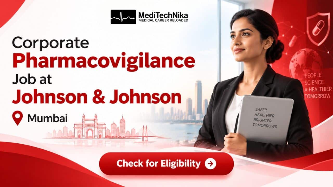 Corpoate Pharmacovigilance Job at Johnson & Johnson, Mumbai Apply! Corporate Pharmacovigilance Job at Johnson & Johnson. Medical Professionals Apply for the Pharmacovigilance Jobs in Mumbai.