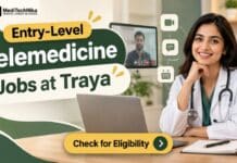 Entry-Level Telemedicine Jobs at Traya | Apply for the Flexible Job Opportunity Now! Telemedicine Jobs at Traya Health. Apply for the Video Consultation Position at Traya. Non-Clinical Jobs with Flexible Timings for Doctors.