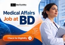 Exciting Medical Affairs Job at BD | MBBS Candidates Apply Soon! Medical Affairs Job at BD. MBBS Candidates can apply for the Medical affairs jobs at BD Careers. Medical Affairs Manager Role.