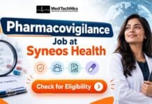 Exciting Pharmacovigilance Job at Syneos Health | BDS Candidates Apply Now! Pharmacovigilance Job at Syneos Health. BDS Candidates can apply for the PV Specialist Jobs at Syneos Health Careers.