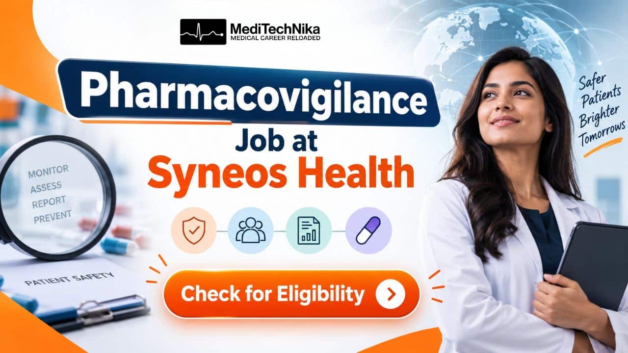 Exciting Pharmacovigilance Job at Syneos Health BDS Candidates Apply Now! Pharmacovigilance Job at Syneos Health. BDS Candidates can apply for the PV Specialist Jobs at Syneos Health Careers.