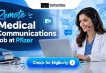 Remote Medical Communications Job at Pfizer | Exclusive Opportunity for Medical Professionals! Medical Communications Job at Pfizer. Medical Professionals can apply for the Remote Medical Communications Job.