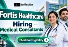 Fortis Healthcare Hiring Medical Consultants | An Opportunity You Shouldn’t Miss! Medical Consultant Job at Fortis Healthcare. Ophthalmology Jobs in Chhattisgarh. Apply for the Medical Consultant Jobs.