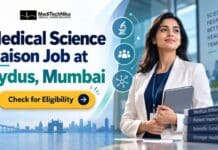 Fresher’s Medical Science Liaison Job at Zydus, Mumbai | Medical & Dental Freshers Apply Now! Fresher's Medical Science Liaison Job in Mumbai. MBBS/MD/BDS/MDS Candidates can apply for the MSL Jobs at Zydus Careers.