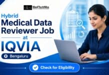 Hybrid Medical Data Reviewer Job at IQVIA, Bengaluru | BDS/MDS Candidates Apply Now! Hybrid Medical Data Reviewer Job in Bengaluru. BDS/MDS Candidates Apply for the Non-Clinical Job at IQVIA Careers.