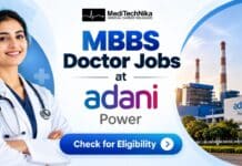 MBBS Doctor Jobs at Adani Power | Apply for Occupational Health Job! MBBS Doctor Jobs at Adani Power. Apply for the Occupational Health Job at Adani Power. Field Medical Officer Jobs in Madhya Pradesh.