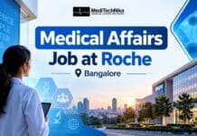 Medical Affairs Job at Roche, Bangalore | Medical Professionals Apply! Medical Affairs Job at Roche Careers. Medical Professionals can apply for the Scientific Affairs Job in Bangalore.