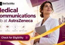 Medical Communications Job at AstraZeneca | An Opportunity You Shouldn’t Miss! Medical Communications Job at AstraZeneca. Medical Professionals Apply for the Scientific Communications Job.