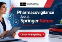 Pharmacovigilance Job at Springer Nature, Pune | Medical Professionals Are Welcome! Pharmacovigilance Job at Springer Nature. Medical Professionals can apply for the Drug Safety Analyst Role in Pune.