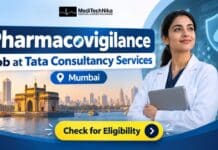 Pharmacovigilance Job at Tata Consultancy Services, Mumbai | Apply Today and Attend Walk-in! Pharmacovigilance Job at Tata Consultancy Services. Apply for Drug Safety Jobs in Mumbai. Drug Safety Associate Jobs at TCS Careers.