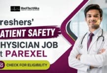 Freshers’ Patient Safety Physician Job at Parexel | MBBS/MD Candidates Apply for the Corporate Healthcare Job in India! Remote Patient Safety Physician Job in India. MBBS Freshers Apply for Corporate Healthcare Jobs at Parexel Careers.