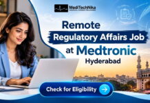 Remote Regulatory Affairs Job at Medtronic, Hyderabad | Medical Professionals Are Eligible! Remote Regulatory Affairs Job at Medtronic Careers. Medical Professionals can apply for the Regulatory Affairs Specialist Role.